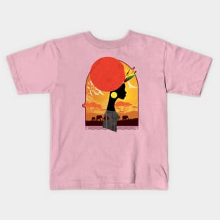 Serengetti Queen Kids T-Shirt